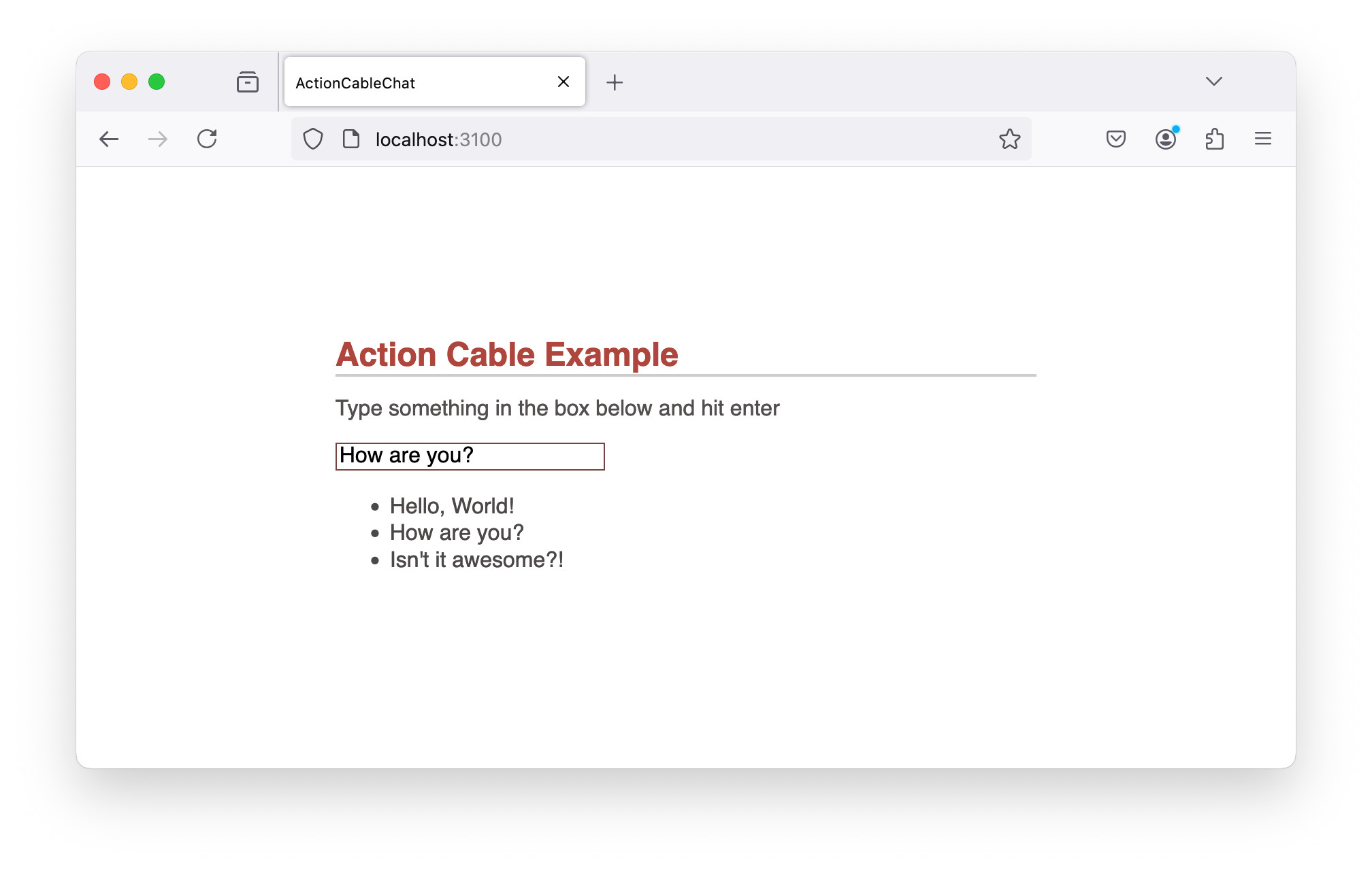 img: Chat on FireFox